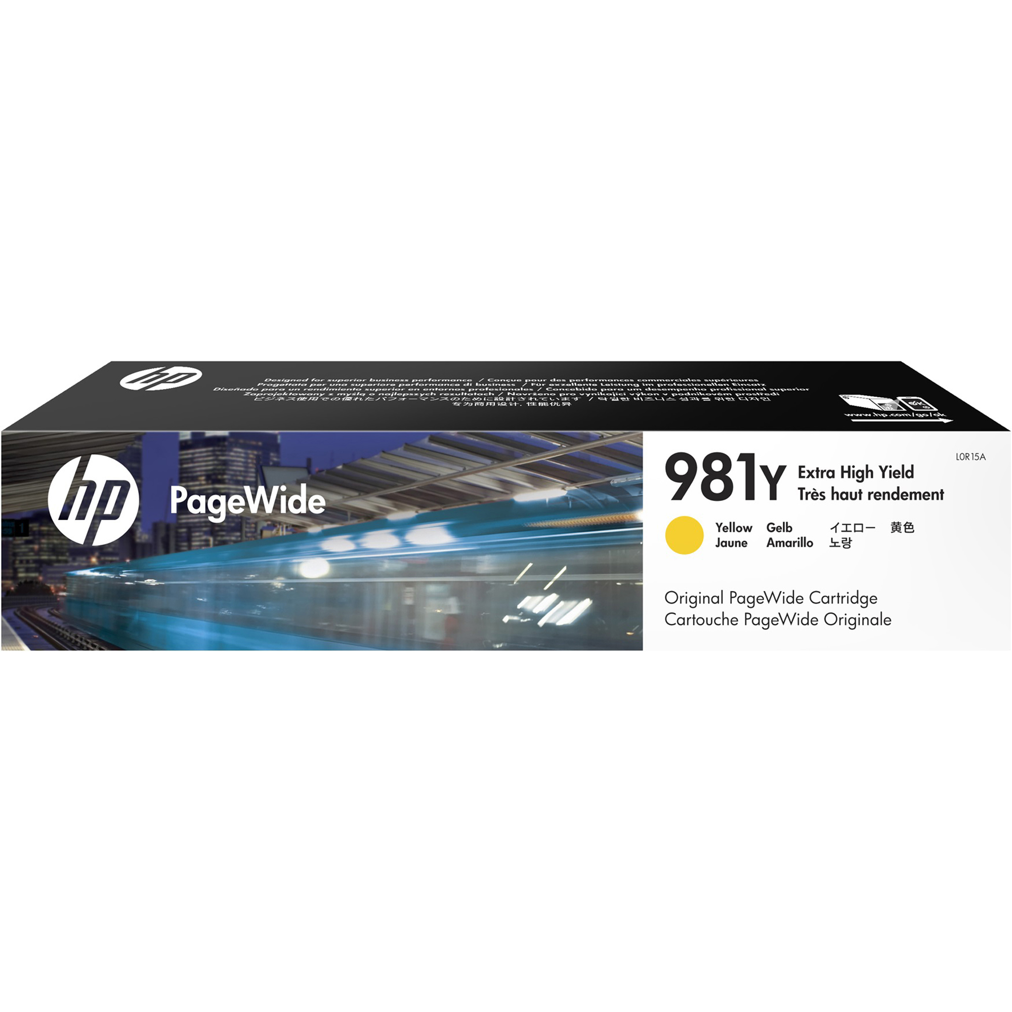 HP Cartuccia giallo originale ad altissima capacita PageWide …