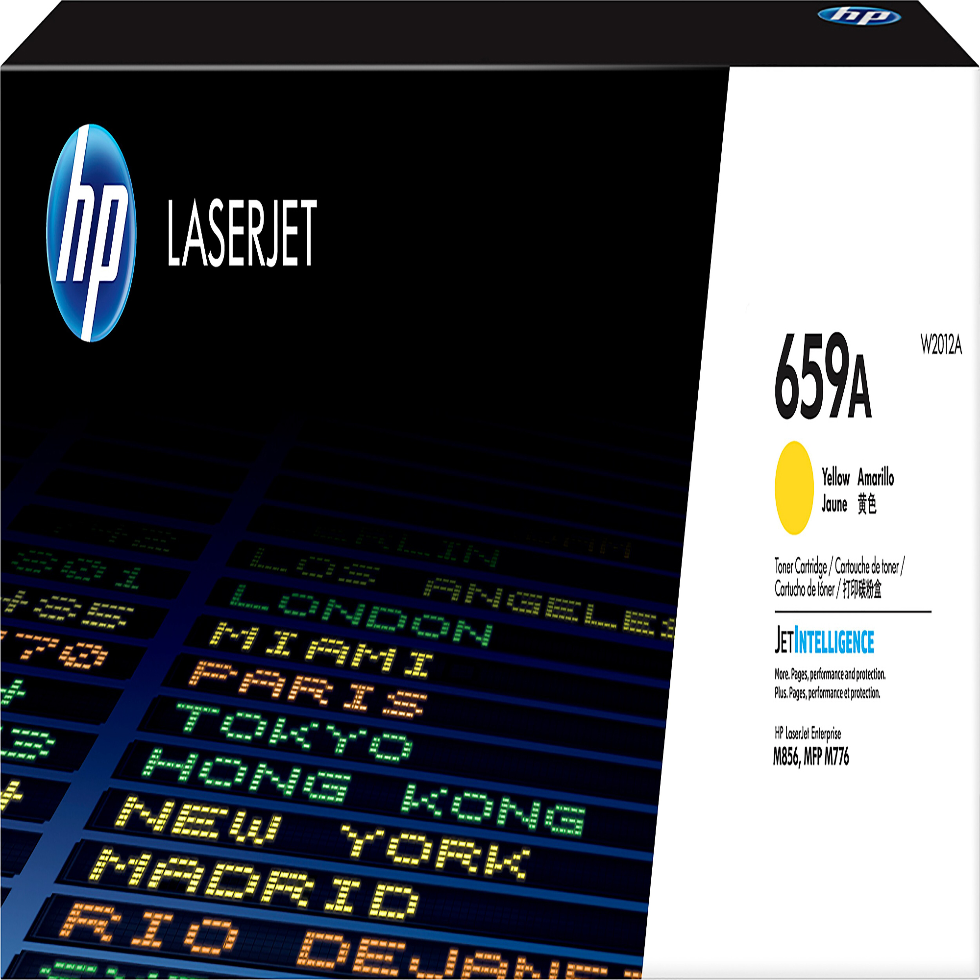 HP LaserJet 659A Yellow Original Toner Cartridge cartuccia …