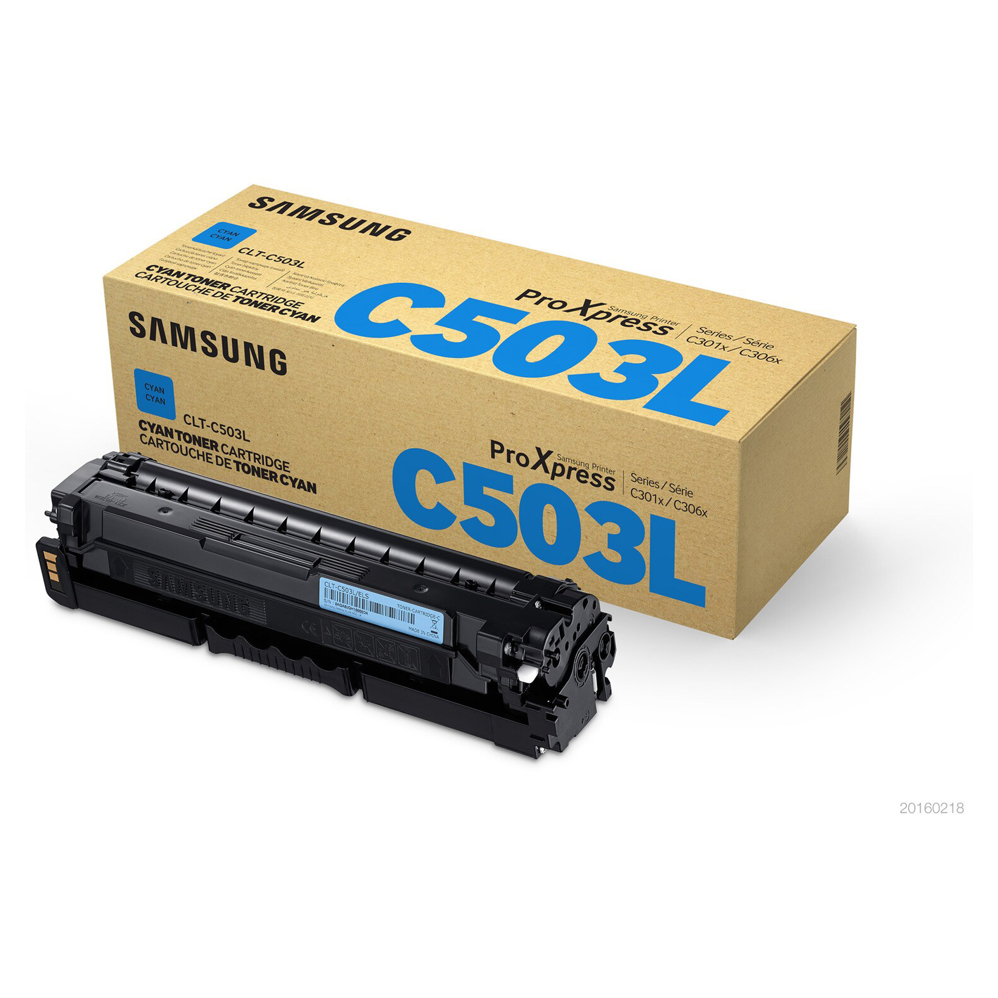 Samsung Cartuccia toner ciano a resa elevata CLT-C503L