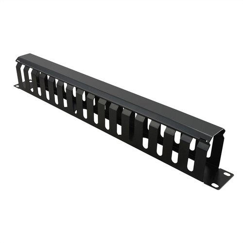 VALUE PIASTRA GESTIONE CAVI, 40X60MM, NERO