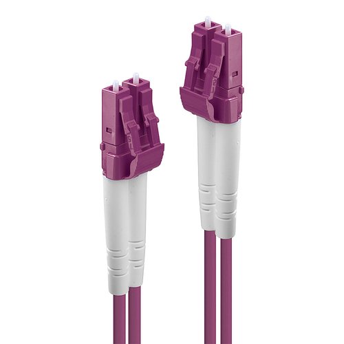 LINDY CAVO FIBRA OTTICA OM4 LC/LC - 50/125, …