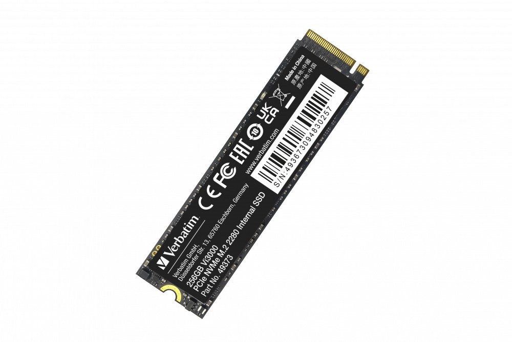 VERBATIM Vi3000 SSD 256GB M.2 NVMe PCIe Gen …