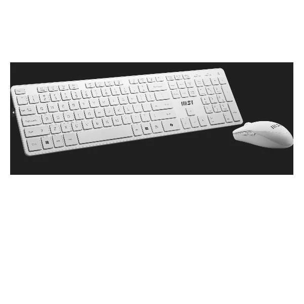 MSI TASTIERA BIANCA WIRELESS COMBO COPILOT PRO W …