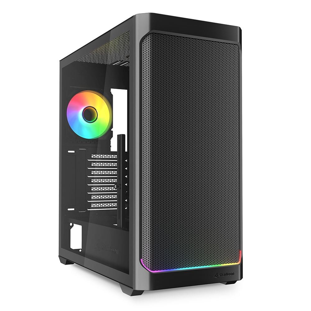 SHARKOON AK4W RGB STRIP MIDI TOWER ATX U3 …