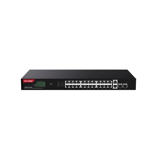 IP-COM G1128P-24-410W SWITCH NON GESTITO 26 PORTE GIGABIT …