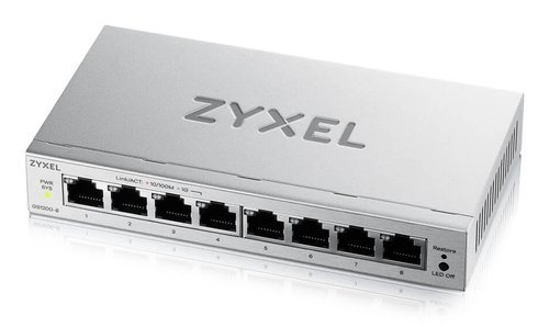 ZYXEL GS1200-8V3-EU0101F SWITCH GESTITO L2 -8 PORTE 10/100/1000 …