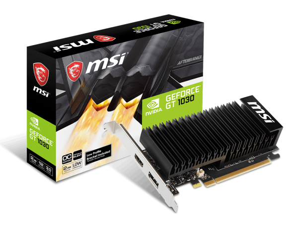 MSI GEFORCE GT 1030 2GHD4 LP OC 2GB …