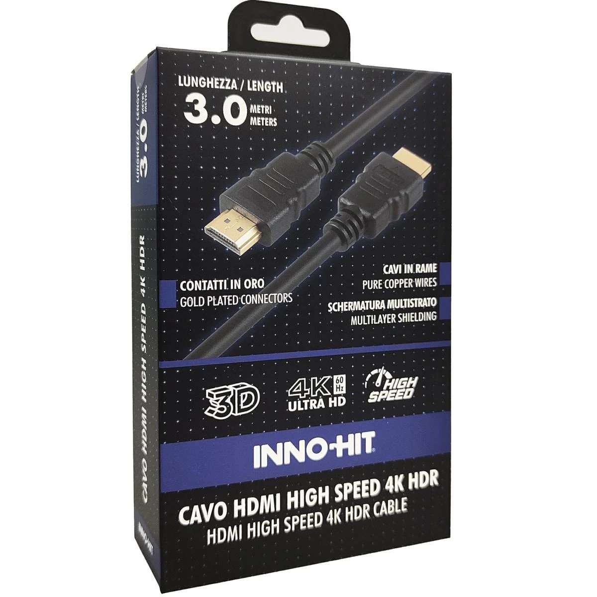 INNO HIT CAVO HDMI 4K HDR HIGH SPEED …