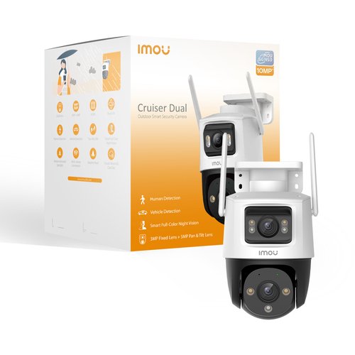 IMOU CRUISER DUAL 2 10MP TELECAMERA DOPPIA LENTE …
