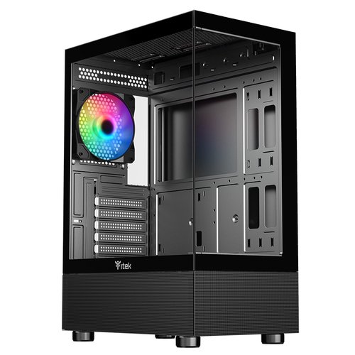 ITEK SHOWBUI 33B CASE GAMING TOWER ATX 12cm …