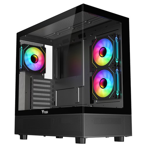 ITEK SHOWBUI 42B CASE GAMING TOWER ATX 3 …