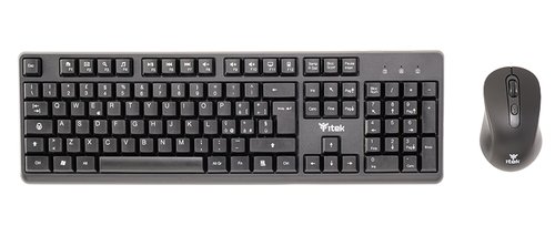 ITEK DEC W01 TASTIERA + MOUSE WIRELESS 2.4GHz …