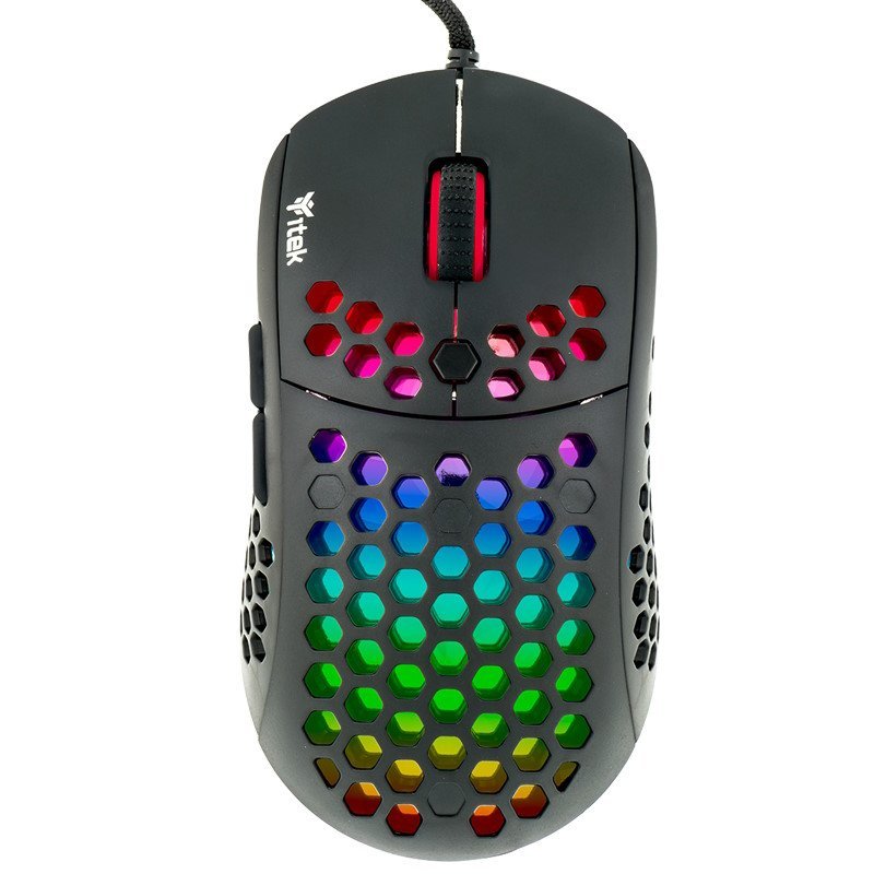 iTek G71 Gaming Mouse, RGB, 12.000 DPI - …