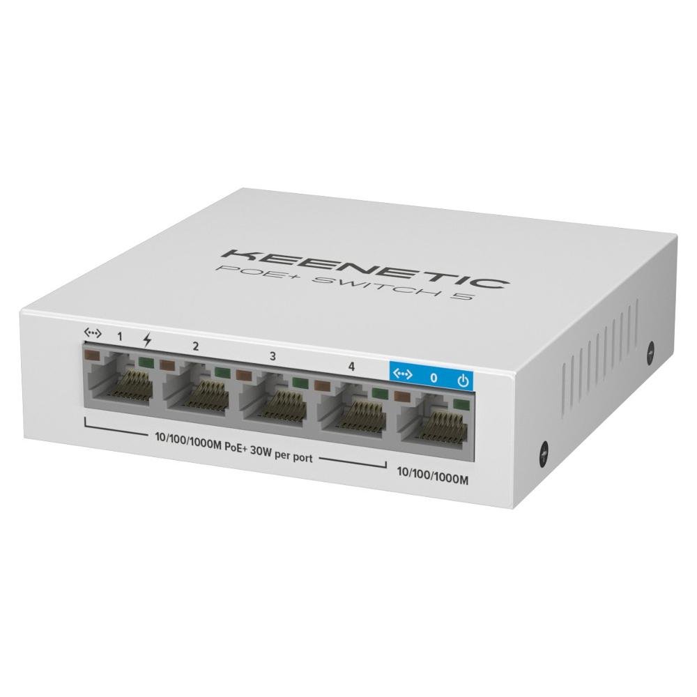 KEENETIC POE+ SWITCH 5 (KN-4610), SWITCH 1 PORTA …