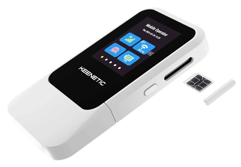 KEENETIC ROUTER ROAMER 5G MOBILE HOTSPOT WITH WI-FI …