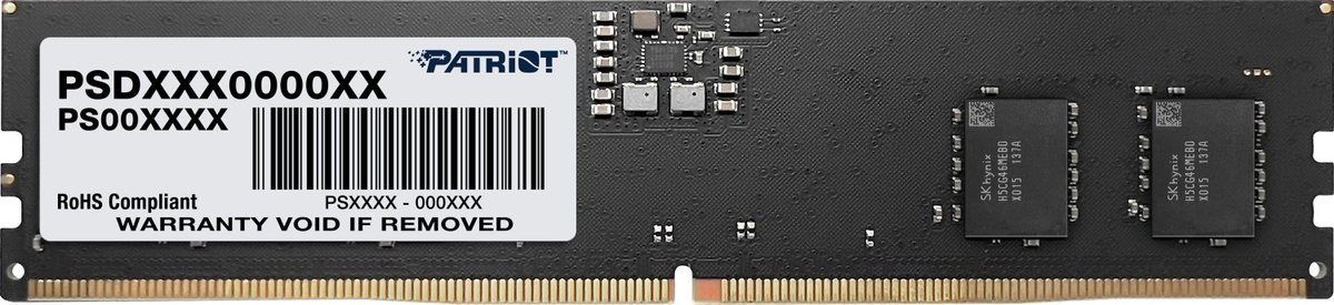 PATRIOT 8GB 1 x 8GB DDR5 5.200MHz CL42 …