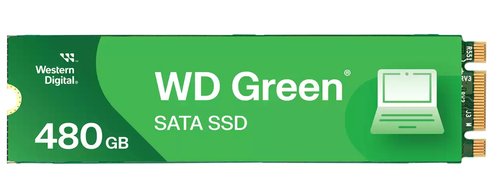 WESTERN DIGITAL GREEN SSD 480GB M.2 2280 SATA …