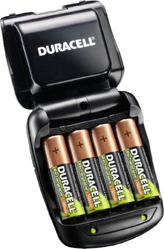DURACELL CEF27 CARICA BATTERIE AA-Stilo / AAA-Ministilo BATTERIE INCLUSE NELLA CONFEZIONE