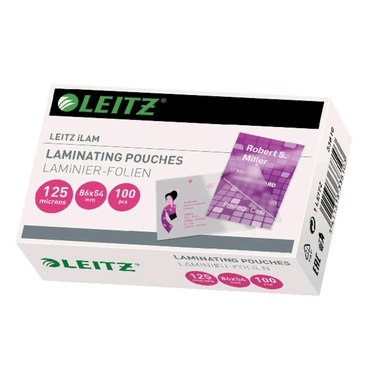 Leitz - 54 x 86 mm rivestimento di plastificazione
