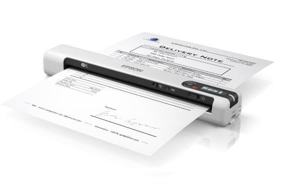 Epson WorkForce DS-80W - Scanner documenti - Sensore di immagine a contatto (CIS) - A4 - 600 dpi x 600 dpi - fino a 15 ppm (mono) / fino a 15 ppm (colore) - fino a 300 scansioni al giorno - USB 2.0, Wi-Fi(n)