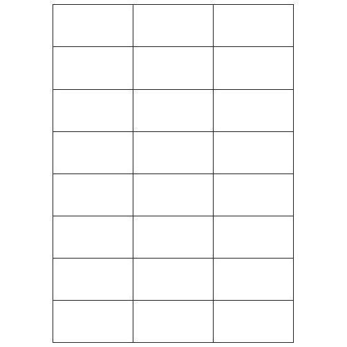 Tico - Bianco - 37 x 70 mm 2400 etichette (100 foglio(i) x 24) etichette
