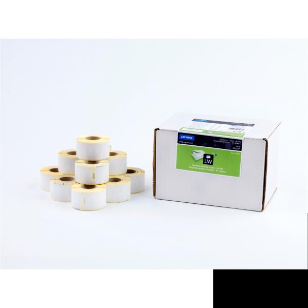 DYMO LabelWriter Address - Adesivo permanente - bianco - 28 x 89 mm 3120 etichette (24 rotolo(i) x 130) Etichette per indirizzi - per DYMO LabelWriter 320, 330 Turbo, 400, 400 Twin Turbo, 450, 450 Twin Turbo, SE450