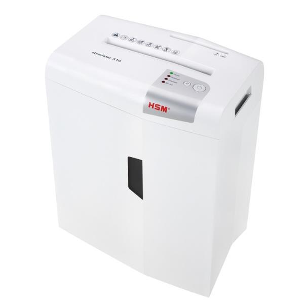 HSM shredstar X10 - Distruggidocumenti - piccole parti - 4.5 x 30 mm - P-4, F-1, O-1, T-2, E-2