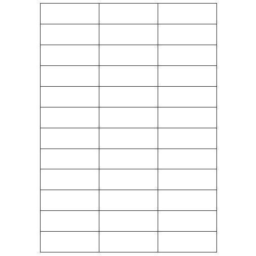 Avery Zweckform - Bianco - 70 x 25.4 …