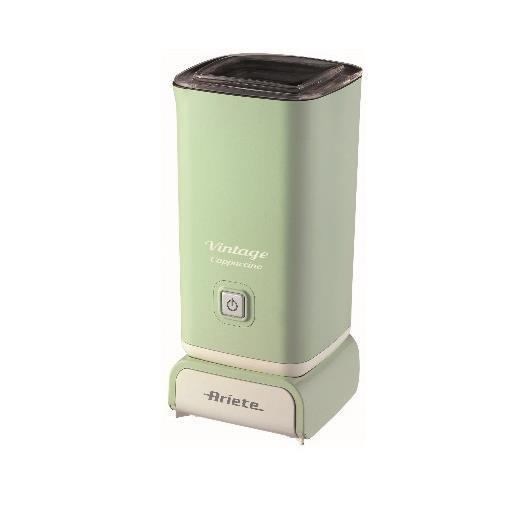ARIETE VINTAGE 2878 MONTALATTE 500W CAPACITA' 140ML LATTE MONTATO 250ML LATTE RISCALDATO COLORE VERDE/BIANCO