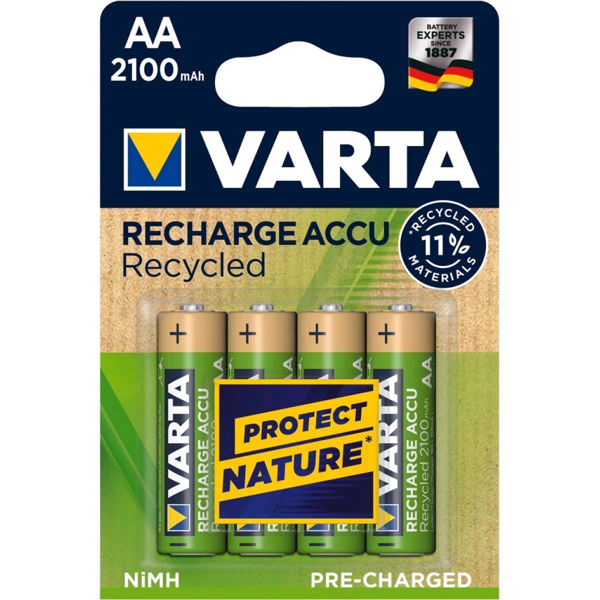 CF4RICARICABILI RECYCLED AA 2100mAh