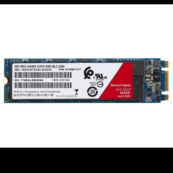 WESTERN DIGITAL RED SA500 SSD M.2 1.000GB INTERFACCIA SATA III 3D NAND