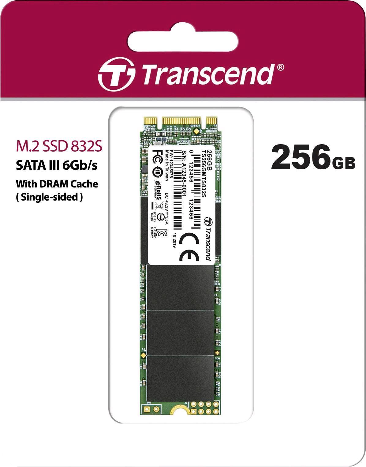 Transcend 832S - SSD - 256 GB - interno - M.2 2280 - SATA 6Gb/s