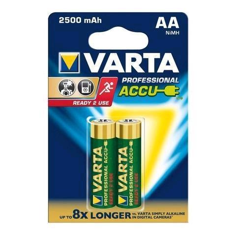 Varta Rechargable Accu - Batteria 2 x tipo AA - NiMH - (ricaricabili) - 2600 mAh