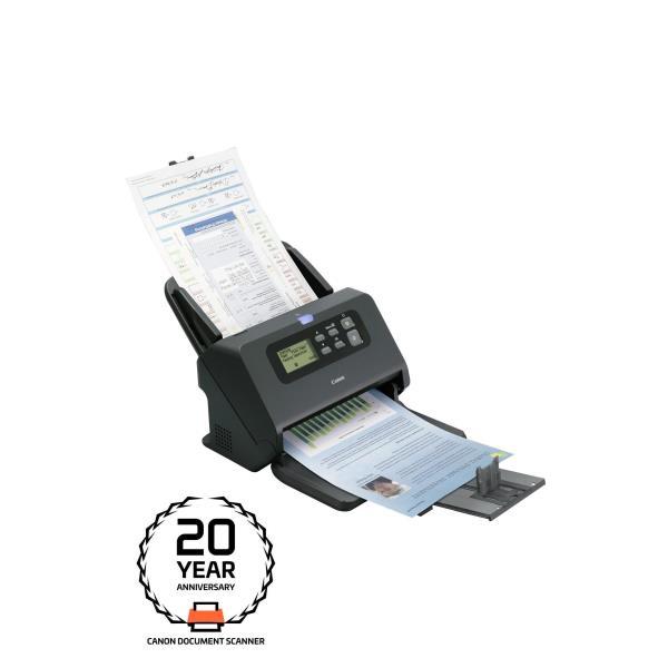 Canon imageFORMULA DR-M260 - Scanner documenti - CMOS/CIS - Duplex - 216 x 5588 mm - 600 dpi x 600 dpi - fino a 60 ppm (mono) / fino a 60 ppm (colore) - ADF (Alimentatore automatico documenti) (80 fogli) - fino a 7500 scansioni al giorno - USB 3.1 Gen 1
