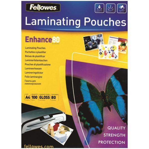 Fellowes ImageLast - 80 micron - confezione da 25 - trasparente lucido - brillante - A3 (297 x 420 mm) rivestimento di plastificazione