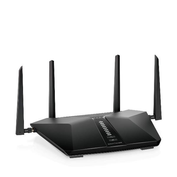 NETGEAR Nighthawk RAX50 - Router wireless - switch a 4 porte - GigE - 802.11a/b/g/n/ac/ax - Dual Band