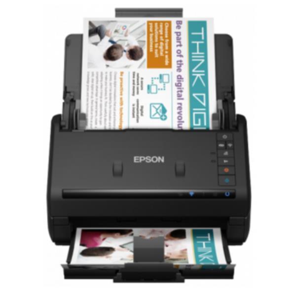 Epson WorkForce ES-500W II - Scanner documenti - Sensore di immagine a contatto (CIS) - Duplex - 215.9 x 6069 mm - 600 dpi x 600 dpi - fino a 35 ppm (mono) / fino a 35 ppm (colore) - ADF (Alimentatore automatico documenti) (100 fogli) - fino a 4000 scansi