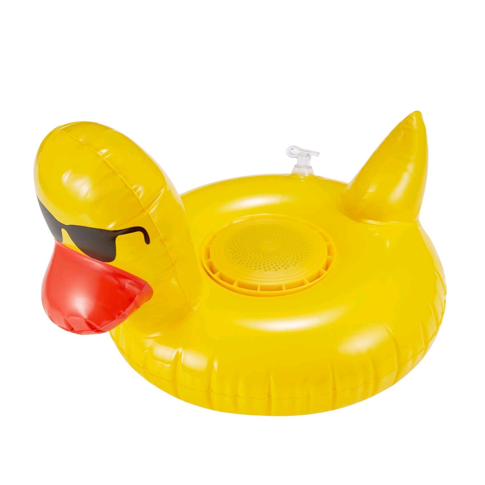Celly POOLDUCK - Altoparlante - portatile - senza fili - Bluetooth - 3 Watt - giallo