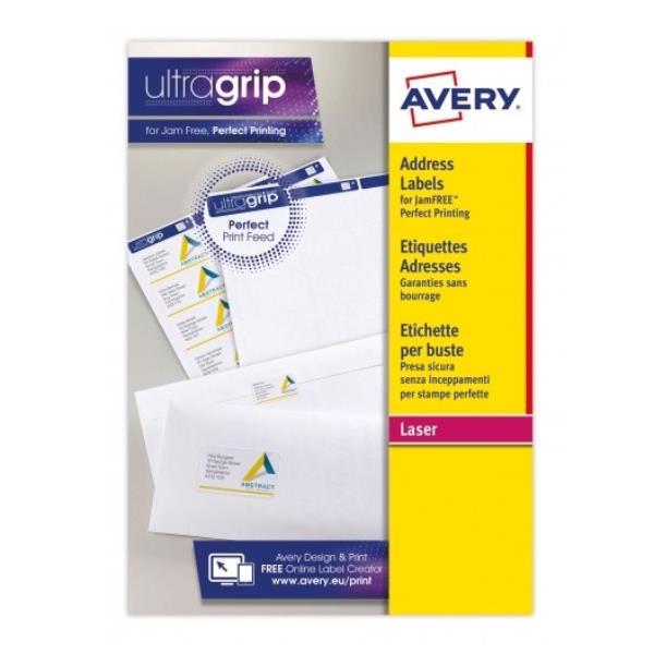 Avery - Bianco - 99.1 x 33.9 mm 240 etichette (15 foglio(i) x 16) Etichette per indirizzi