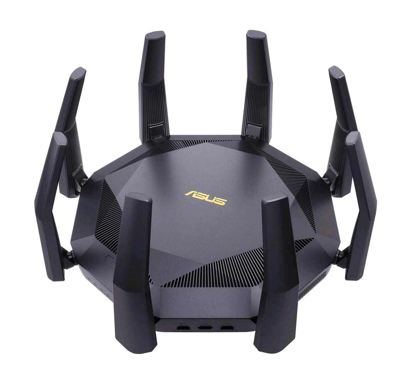 ASUS RT-AX89X - Router wireless - switch a 8 porte - 10 GigE - Porte WAN: 2 - 802.11a/b/g/n/ac/ax - Dual Band