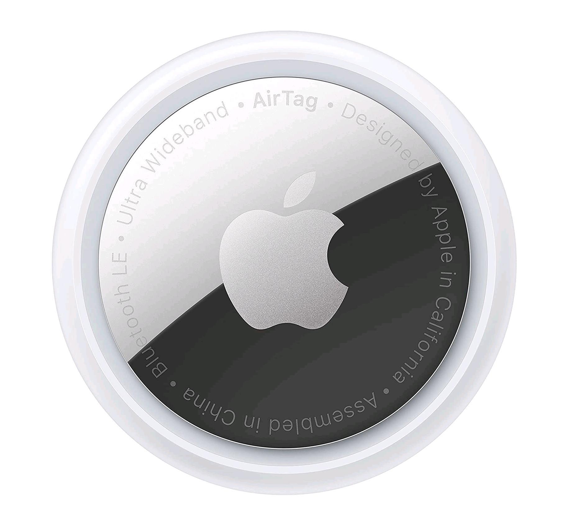 Apple AirTag - Tag Bluetooth anti-perdita per telefono cellulare, tablet - per 10.2-inch iPad; 10.5-inch iPad Air; 10.5-inch iPad Pro; 10.9-inch iPad Air; 11-inch iPad Pro; 12.9-inch iPad Pro; 9.7-inch iPad; 9.7-inch iPad Pro; iPad Air 2; iPad mini 4; 5;