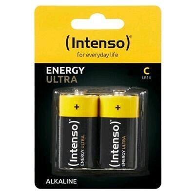 Intenso Energy Ultra - Batteria 2 x LR14 / tipo C - Alcalina - 8000 mAh