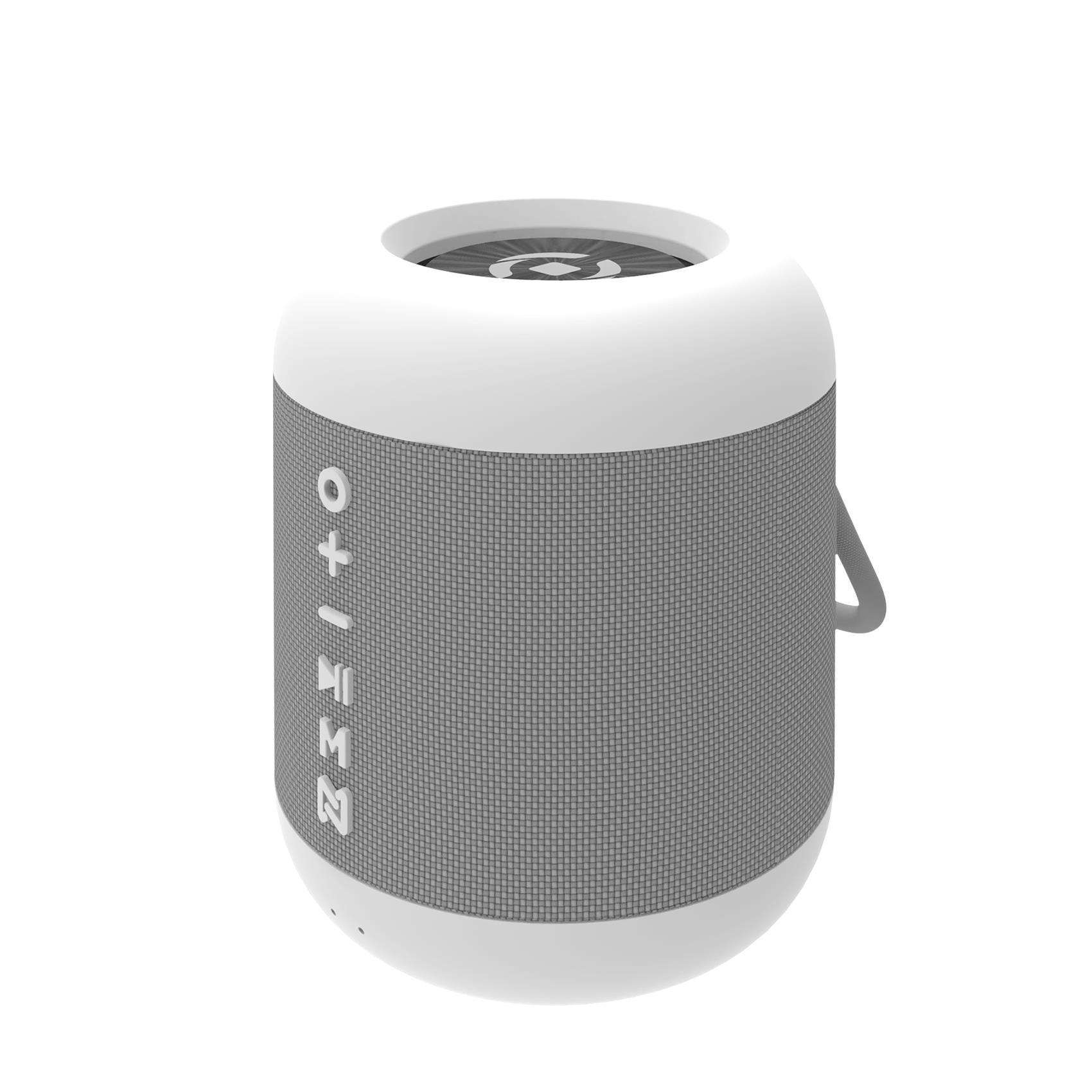 Celly Boost - Altoparlante - portatile - senza fili - Bluetooth - 5 Watt - bianco