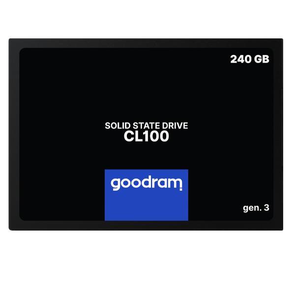 GOODRAM CL100 Gen.3 - SSD - 240 GB - interno - 2.5" - SATA 6Gb/s
