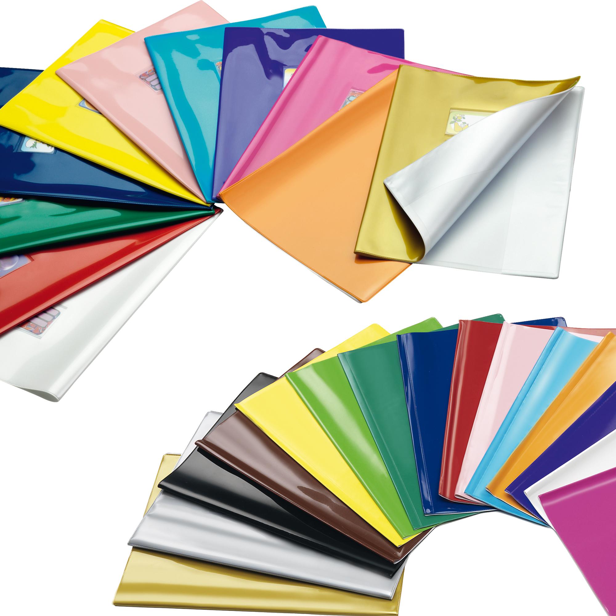 Coprimaxi Gold - c/alette - 21 x 30 cm - PVC - 300 mic - laccato - fucsia - Colorosa