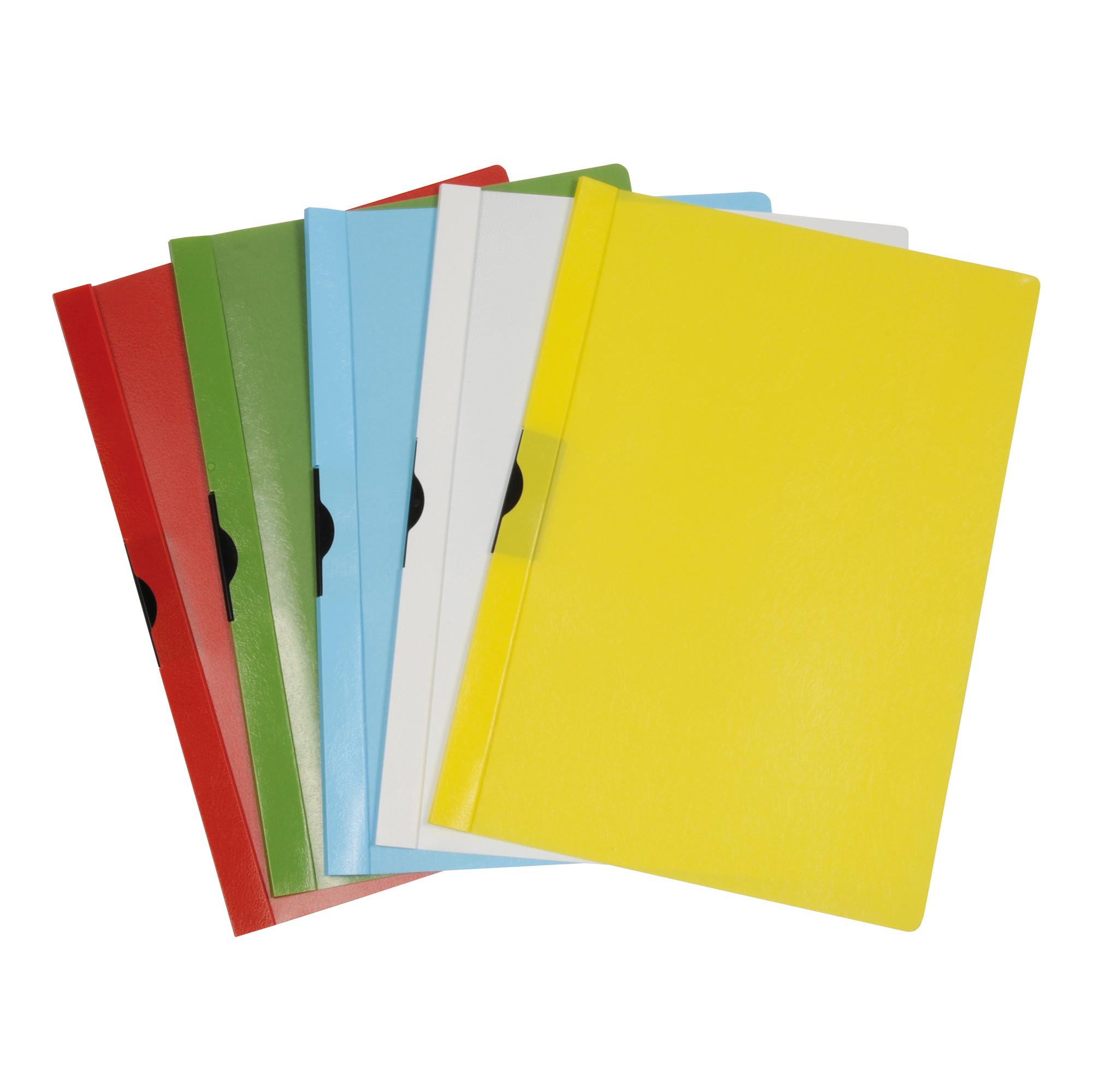 Cartellina con molla Spring File - PPL - 22 x 31 cm - dorso 5 mm - blu - Methodo