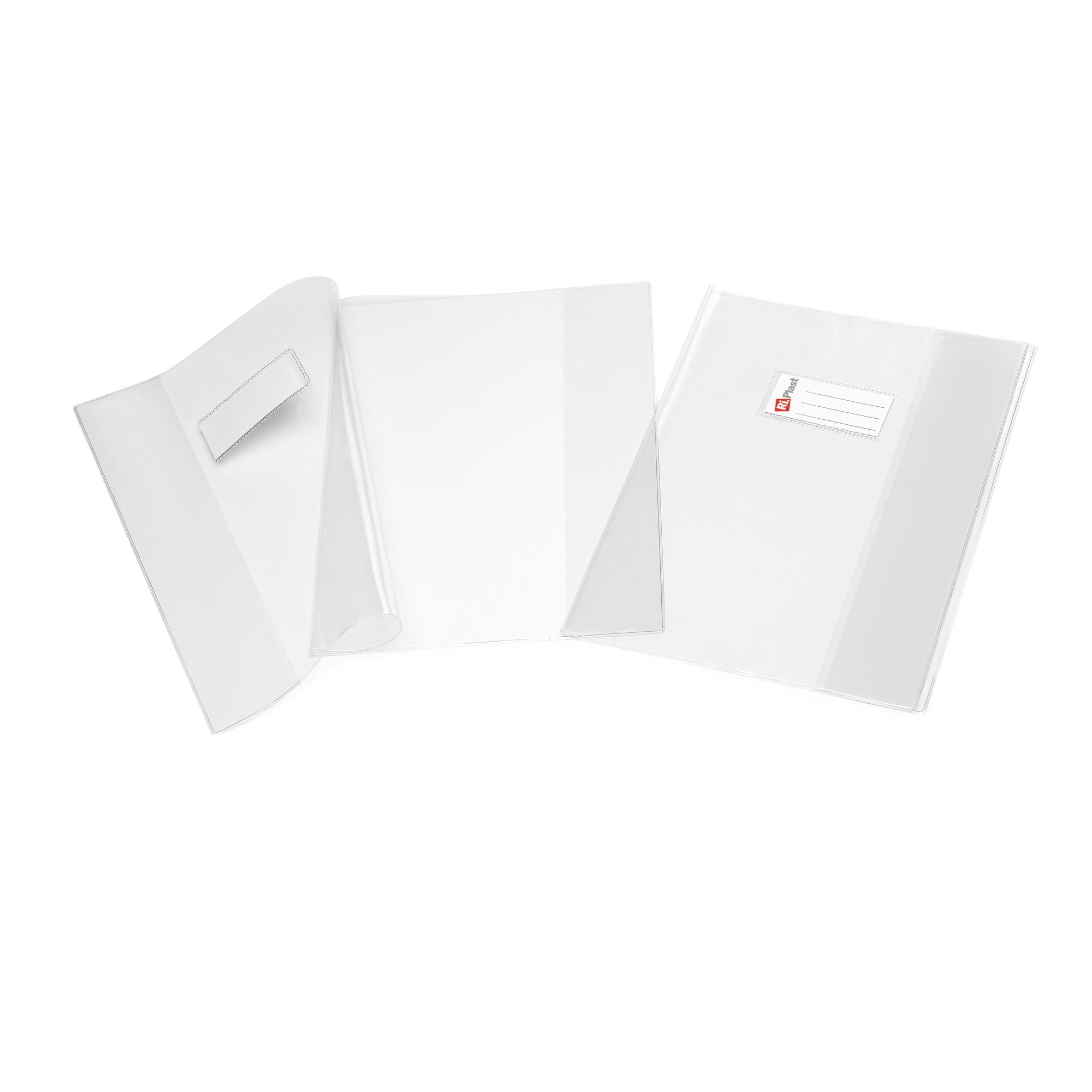 Coprimaxi Supercristallo - s/alette - PVC - 200 mic - 21 x 30 cm - liscio - trasparente - neutro - Colorosa