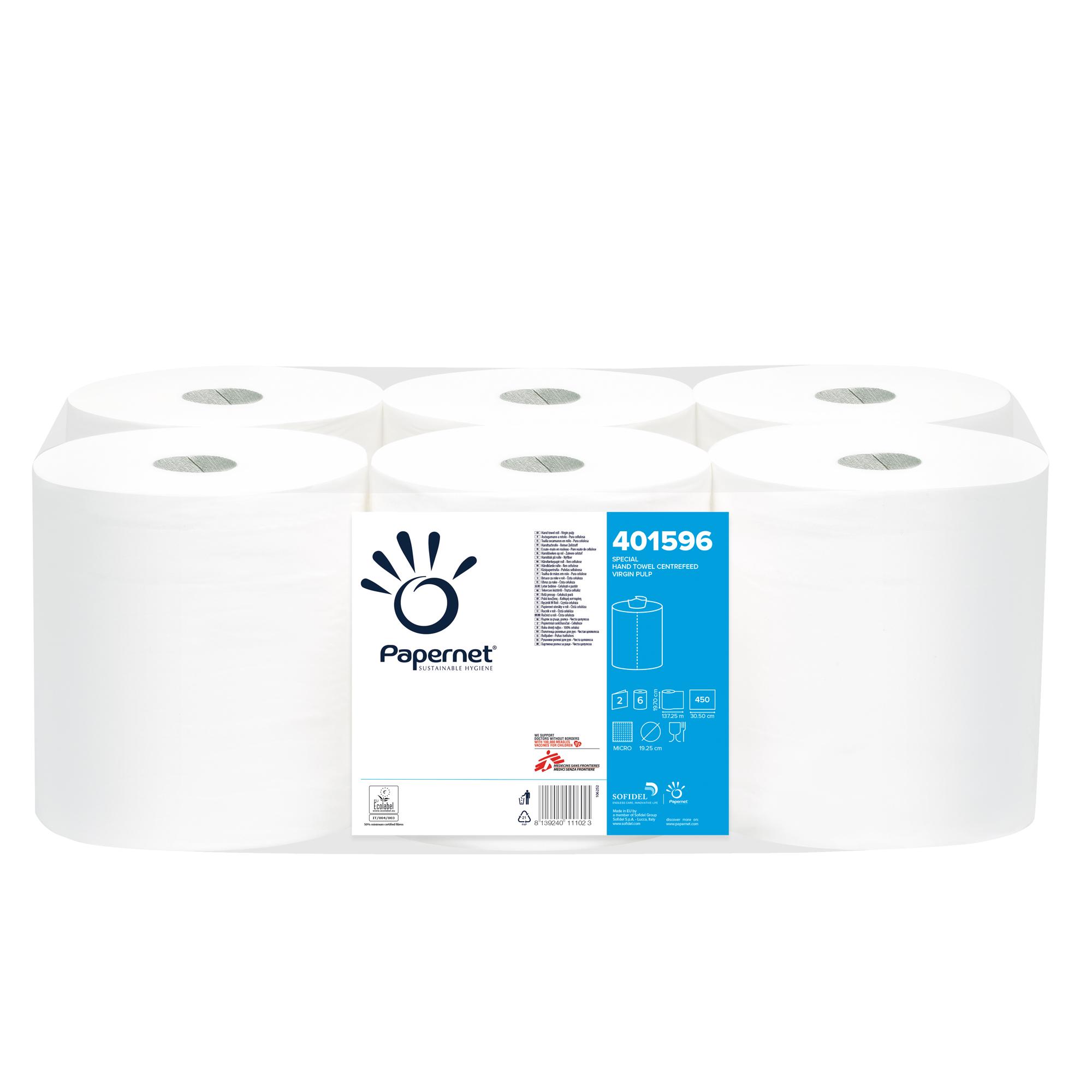 Asciugamani in rotolo Centrefeed - Maxi - 2 …