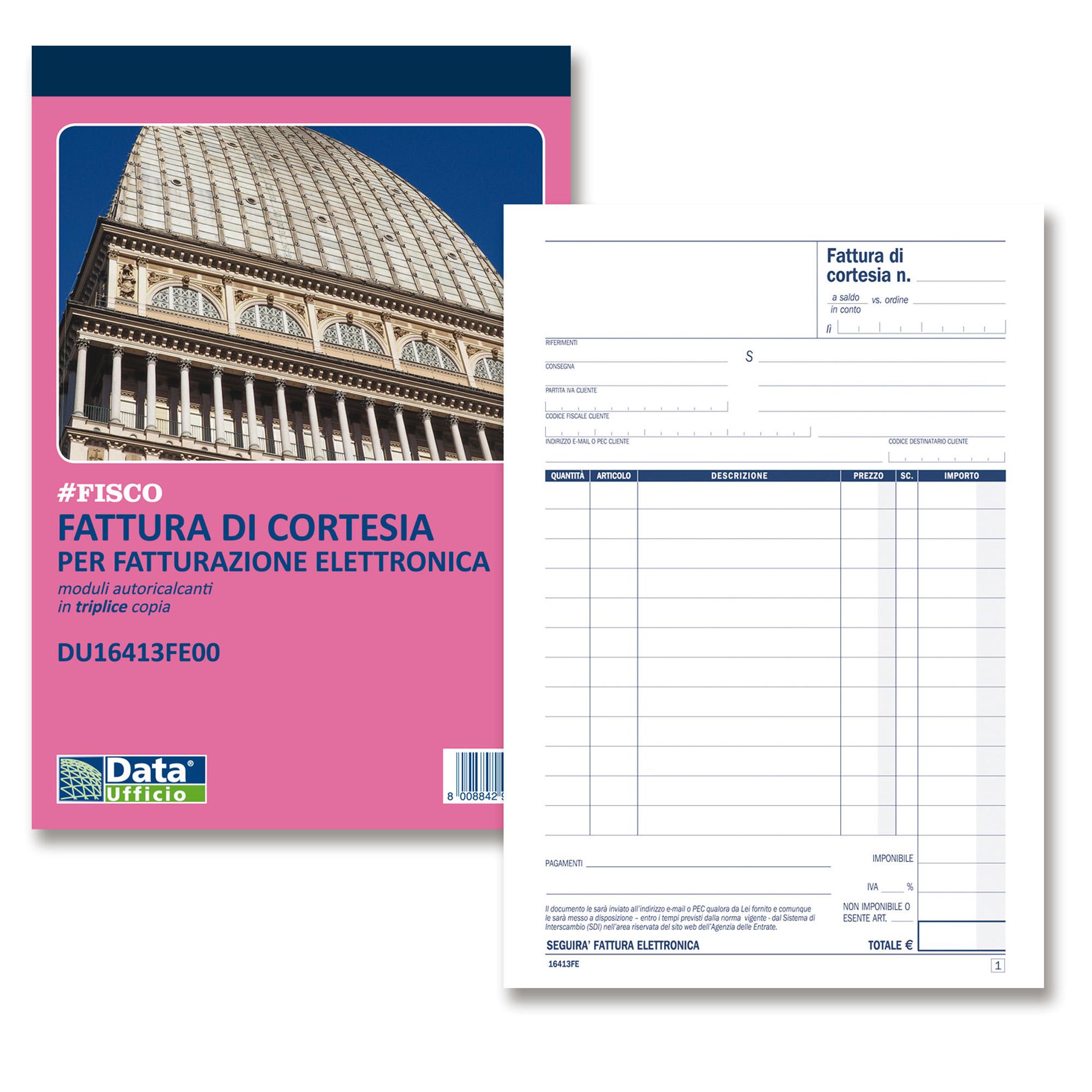 Data Ufficio Fatture di cortesia