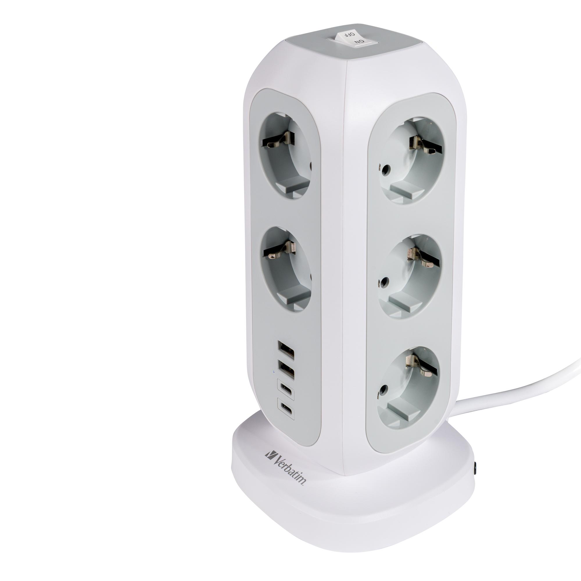 Verbatim Torre di alimentazione multi porte